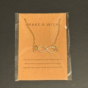 Gold Infinity Necklace